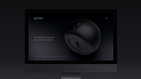 Diseño de sitio web para Omen