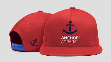 Diseño de gorras para Anchor Apparel