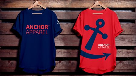 Diseño de playeras para Anchor Apparel