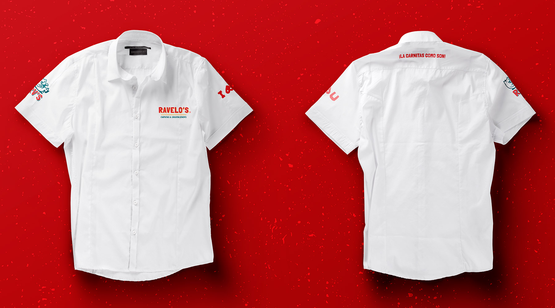 Diseño de uniformes administrativos para Ravelos | MARKER branding